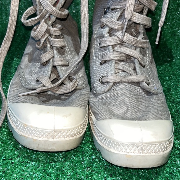 Palladium platform boots vintage women's shoes size 10 - Picture 8 of 17